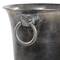 35" Silver Metal Champagne Bottle Holder Bucket